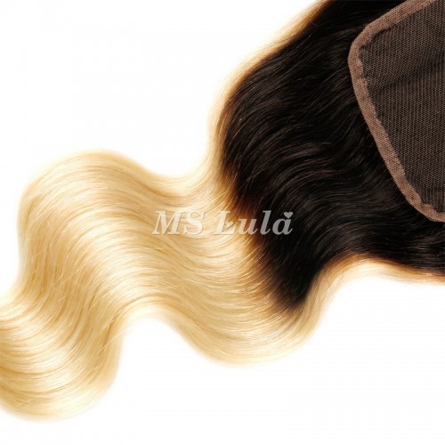 4x4 5x5 1B/613# Virgin Hair Body Wave Lace Closure | Human Hair Wig | Lace Front